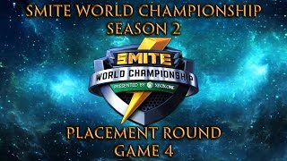 Smite World Championship 2016 Day 1  Game 4 [upl. by Zebedee]