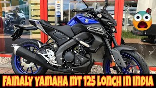 Fainaly 2025 All New Yamaha MT 125 lonch in indialonch date confirmedcoming soon Yamaha mt 125 [upl. by Eenwahs151]