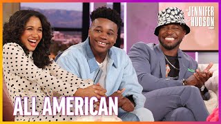 Best of ‘All American’ Cast Taye Diggs Jalyn Hall Greta Onieogou [upl. by Caines18]