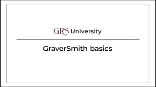 GraverSmith Basics [upl. by Luapnaes]