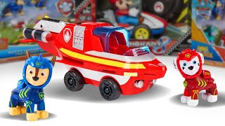 Paw Patrol Unboxing Collection Review  PAW PATROL mighty movie bulldozer  Hero pup  Unboxing ASMR [upl. by Ettenuahs]