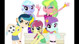 My little pony and Equestria girls au [upl. by Irtimed434]