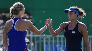 Petra Kvitova vs Madison Keys 2016 Rio Bronze Medal Match Highlights [upl. by Aynnek218]