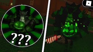 HOW TO GET THE HAUNTED NIGHT SECRET ENDING  THE  BADGE amp EERIE HEADLESS SKIN IN BAKON  ROBLOX [upl. by Ayiram419]