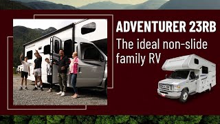 2024 Adventurer 23RB The Ultimate NonSlide Class C RV Full Tour [upl. by Ahsiema693]