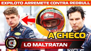 ¡MALTRATAN EXPILOTO ARREMETE CONTRA REDBULL POR MALOS TRATOS A CHECO PARA BENEFICIAR HA VERSTAPPEN [upl. by Giesecke]