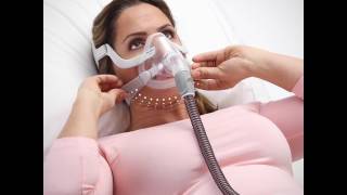 AirFit F20 For Her Full Face CPAP Mask  Managing Leaks [upl. by Nadler]