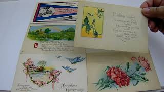 More Olden Day Birthday Postcards [upl. by Bohi]