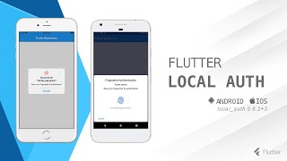 Flutter Local Auth  Biometric Authentication Fingerprint [upl. by Oniotna]