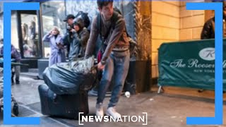 No more room at the inn NYC rolls back on sheltering migrants  NewsNation Now [upl. by Thurlow]