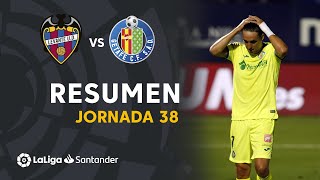 Resumen de Levante UD vs Getafe CF 10 [upl. by Rastus212]