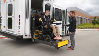 How to Operate a Wheelchair Lift [upl. by Enotna194]