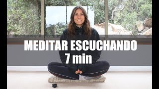 Meditación 7 minutos  estar presente  Elena Malova [upl. by Cutter]