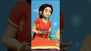 Mummy ki Roti gol gol  Hindi Nursery rhymes [upl. by Deaner]