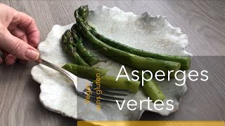 Asperges vertes comme au restaurant  asperges vertes meilleure cuisson [upl. by Dnalyaw]