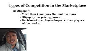 Types of Competition  Monopoly  Oligopoly  Monopolistic Competition  Perfect Competition [upl. by Akiemat]