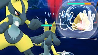 Spektakuläre AttackenAnimation Eine Stunde mit dem neuen ShinyLucario [upl. by Bonnibelle948]