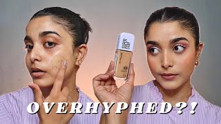 NEW Maybelline Lumimatte foundation reviewWay too many sponsored videos👀 [upl. by Lavona]