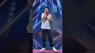 Singing Despacito On Indonesias Got Talent audition singing despasito agt bgt goldenbuzzer [upl. by Dwinnell469]