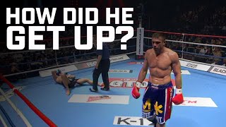 How did he GET UP after THAT  Aerts v Saki 09 [upl. by Ahsian]