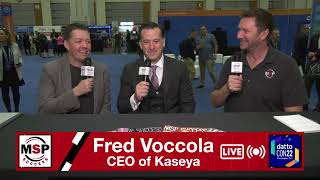 MSP Success Live From 2022 DattoCon With Fred Voccola [upl. by Elbertina]