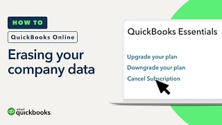 How to erase your QuickBooks Online data and start over [upl. by Atiuqal331]