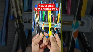 How to get a NEW FOUNTAIN Pen  writingmania fountainpen parker ytshorts [upl. by Denoting414]