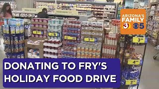 Frys Holiday Food Drive helps feed hungry families [upl. by Brinson]