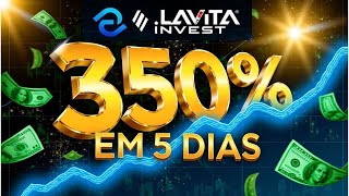 LAVITA INVEST PAGAMENTO  350 EM 5 DIAS [upl. by Adnorrehs]