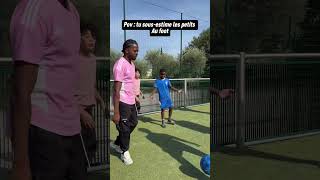 Pov  tu sousestime les petits au foot pourtoi foot fyp viralvideo [upl. by Mckeon]