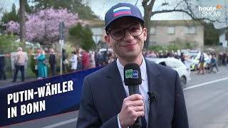 Fabian Köster – als RussiaTodayReporter bei den PutinWahlen  heuteshow vom 22032024 [upl. by Kcirevam]