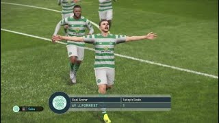 PES 2019 Old Firm Match Celtic v Rangers [upl. by Labana]