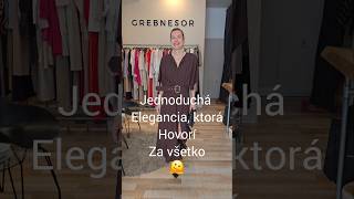 Dámske elegantné šaty IMPERIAL hnedé pre Vás😍 grebnesor fashion autumnfashion ootd ootdpost [upl. by Kcirde]