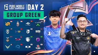 RESTREAM 2024 PMGC League  Group GREEN Day 2  PUBG MOBILE Global Championship [upl. by Naujud]