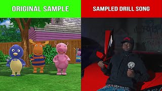 ORIGINAL SAMPLE VS SAMPLED DRILL SONGS  NYC DRILL 🗽 pt1 [upl. by Chloe]