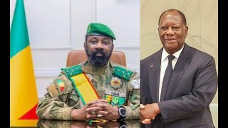 Alassane Ouattara conteste la grade de Général de Assimi Goita [upl. by Melessa154]