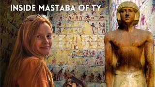 Secrets of The Egyptian MASTABA of Ty Exploring Saqqara 2024 [upl. by Ettezzil]