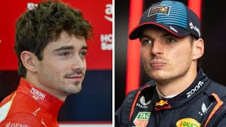 Charles Leclerc boldly backs Max Verstappen in Lando Norris rift with very false claim [upl. by Adkins588]