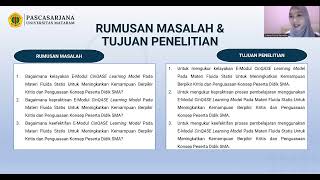 Presentasi Proposal TesisJohana Aulina RahmatinI2E32310014 [upl. by Kironde954]