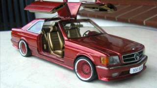 MercedesBenz 500 SEC SGS Gullwing Modell [upl. by Hume]