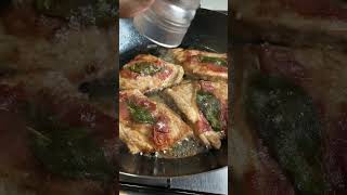 SALTIMBOCCA ALLA ROMANA shorts asmr [upl. by Rolyt]