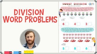 Division Word Problems  3rd Grade  Math Worksheets with Explanations [upl. by Ella]