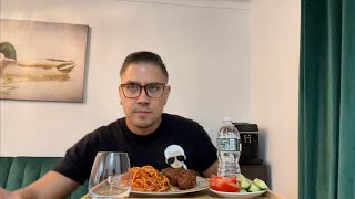 Mukbang ♨️Мукбанг ♨️ Спагетти и тефтели ♨️ Последние сплетни [upl. by Akaenahs]