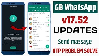 GB WhatsApp Update Kaise Kare 2023  GB WhatsApp V1752 update  GB WhatsApp Update 2023 New Version [upl. by Konstantine]