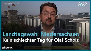 Thorsten Faas zum Ausgang der Landtagswahl in Niedersachsen am 101022 [upl. by Chatterjee]