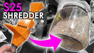 The Affordable Micro Shredder for 3D Printing Waste  RMRRF2024 [upl. by Chet107]