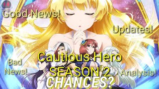 Cautious Hero SEASON 2  CHANCES   Updates  Good News  Bad News  Analysis [upl. by Steffen433]