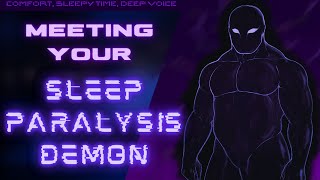 M4A Meeting Your Sleep Paralysis Demon  ASMR Roleplay Audio  x Listener Comfort Tsundere [upl. by Anneis]