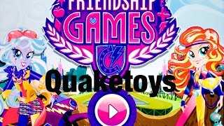 New Update My Little Pony Equestria Girls MLP Friendship Games App Scanning Motocross Bike Sunset [upl. by Naaman]