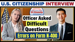 US Citizenship Interview 2024 USCIS Citizenship Questions amp Answers Practice  N400 Naturalization [upl. by Seraphine]